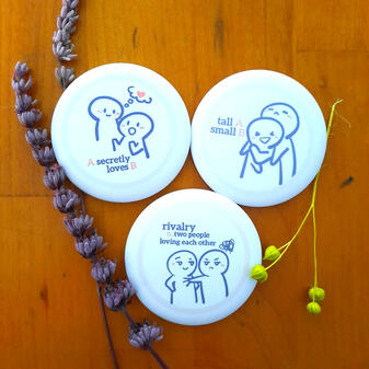 Shipping Dynamics button pins